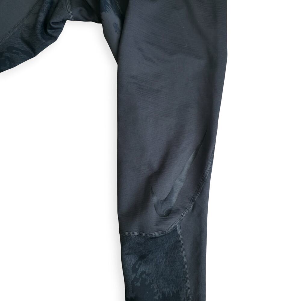 Nike Pro Therma Hyperwarm Compression Tights Base Layer Black Camo Men Sz S - Picture 8 of 8